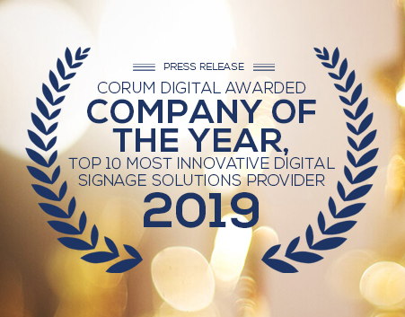 Corum Digital Awarded Company of the Year Corum Digital Corporation