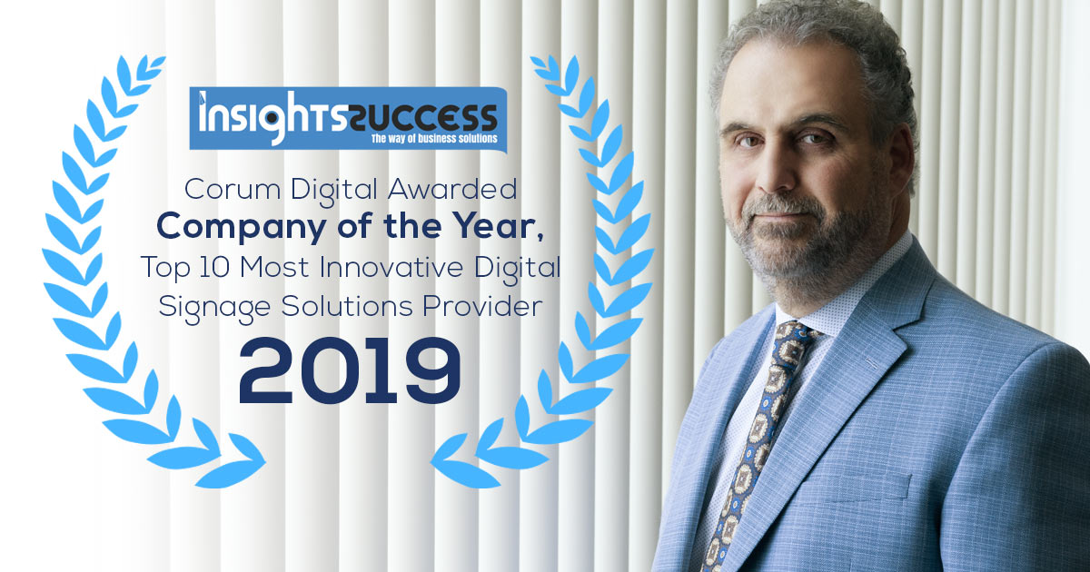 FULL ARTICLE Insights Success Magazine Award Corum Digital